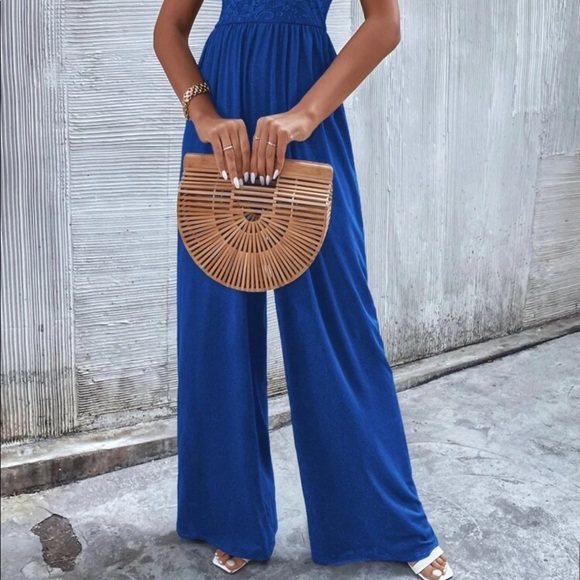 ⚡️ONLY TWO LEFT⚡️The Samantha Wide leg jumpsuit - Picture 5 of 8